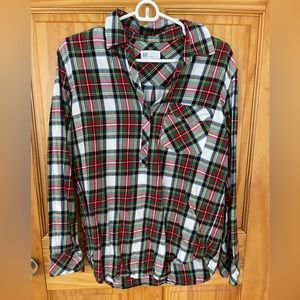 Gap boyfriend-styled flannel